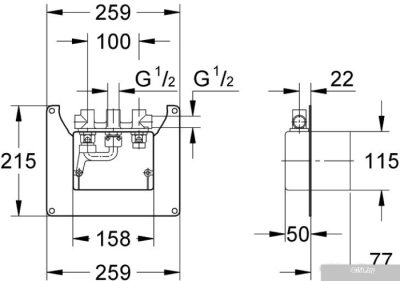 Grohe Contromix Surf 36122000
