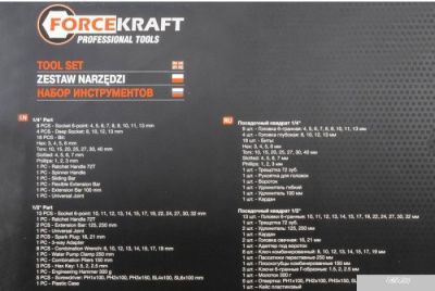 ForceKraft FK-4772-5 (77 предметов)