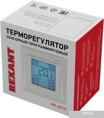 Терморегулятор Rexant RX-421H 51-0586 (белый)