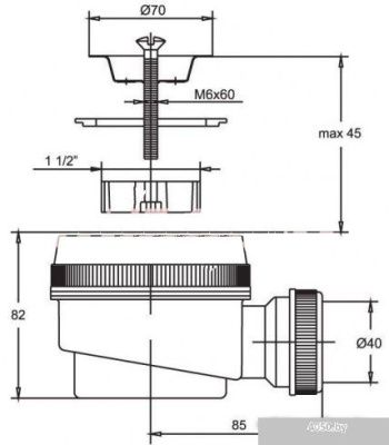 Сифон Wirquin 30980686