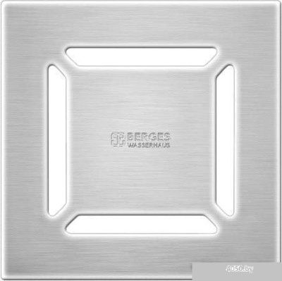 Berges Wasserhaus Zentrum Norma 100x100 090462 (матовый хром)