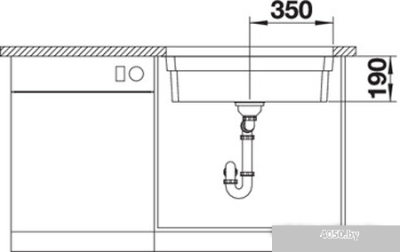 Кухонная мойка Blanco Etagon 700-U (зеркальная полировка) 524270