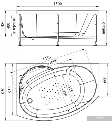 Vannesa Монти 150x105 L 2-01-0-1-1-213Ч