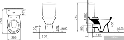 Унитаз Vitra Norm Fit 9844B099-7203