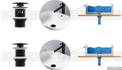 Rea Black mat с клапаном Klik-Klak