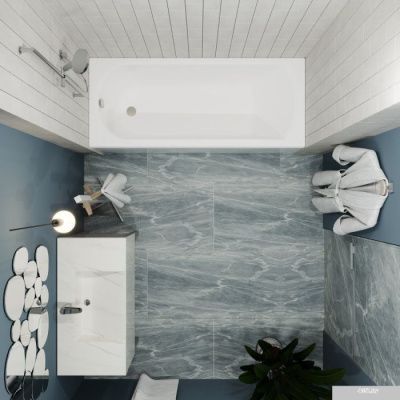 Ванна 1AcReal Дюна 160х70