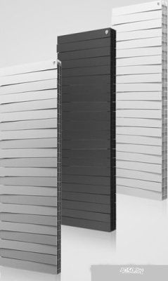 Биметаллический радиатор Royal Thermo Pianoforte Tower 500 Noir Sable (22 секции)