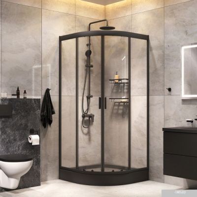 AM.PM Gem 90x90 WK90EN (черный)