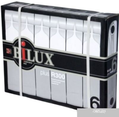 Биметаллический радиатор BiLux Plus R300 (8 секций)