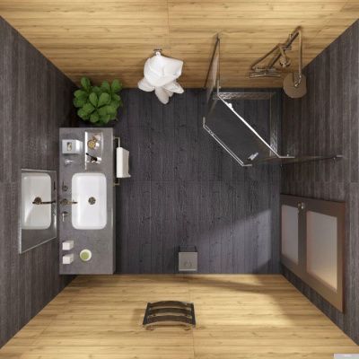 Triton Дека Хром А1 90х90 без поддона (прозрачное стекло)