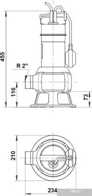 Насос Grundfos Unilift AP 35B.50.08.A1.V