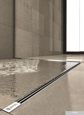 Berges Wasserhaus Super Slim 400 090077 (матовый хром)