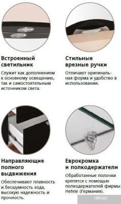 Style Line Тумба под умывальник Жасмин-2 55 (для квадратной раковины)