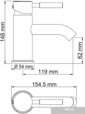 Смеситель Wasserkraft Main 4105