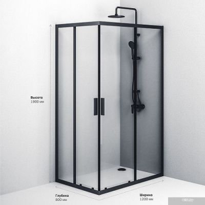 AM.PM Gem S W93G-404-120280-BT (черный матовый)