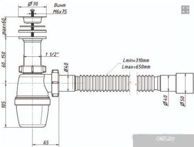 Сифон Орио А-40029
