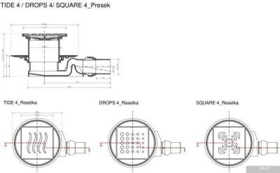 Трап/канал Pestan Confluo Standard Tide 4 Gold
