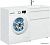 Aquanet Тумба с умывальником Токио 130 R 239303