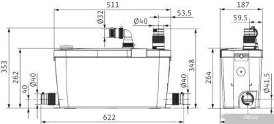 Насос Wilo HiDrainlift 3-35