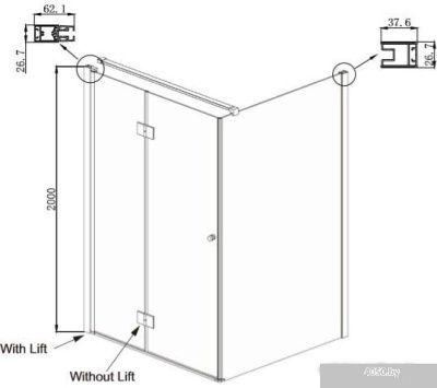 Ambassador Diamond 12011106L 100х100