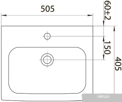IDDIS Тумба New Sena 50 NSE50W1i95 с умывальником 0145000i28