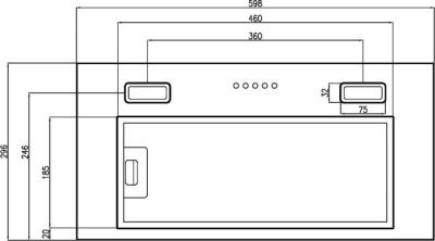 Кухонная вытяжка Schtoff TDM 60 (нержавеющая сталь)
