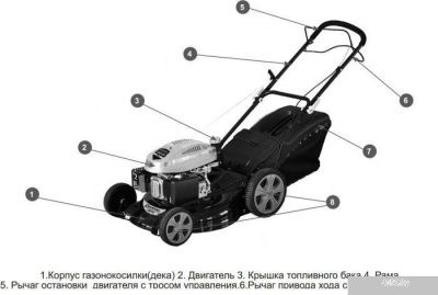 Колёсная газонокосилка Champion LM4630
