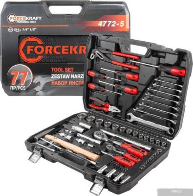 ForceKraft FK-4772-5 (77 предметов)