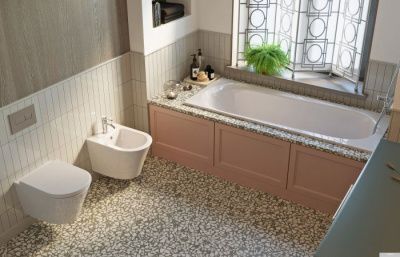 Унитаз Lavinia Boho Biore Rimless 3304003R (чаша, пневмокрышка)