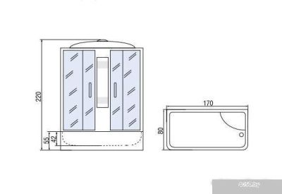 River Nara 170/80/55 МТ