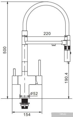 Rose R958E (золотой)