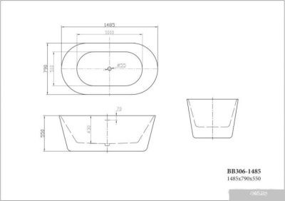 BelBagno BB306-1485 148x79
