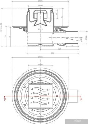 Трап/канал Pestan Confluo Standard Dry 1