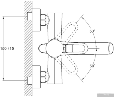 G.Lauf NUD3-A045 (хром)