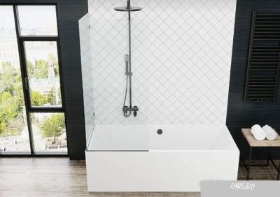 Ванна VagnerPlast Cavallo 180x80 (с каркасом и экраном)