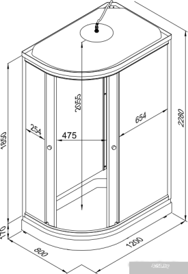 Triton Коралл А3 120x80 R (мозаика)