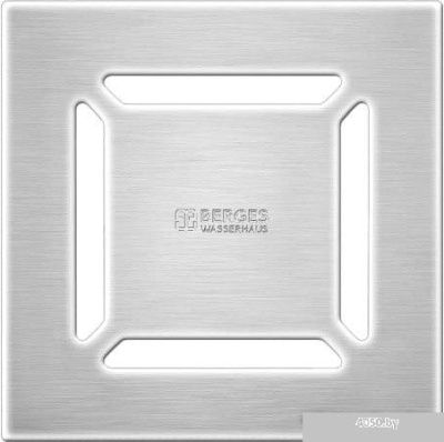 Berges Wasserhaus Platz Norma 100x100 090058 (матовый хром)