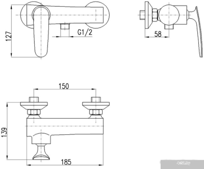 Смеситель Slezak RAV Тигрис TG181.5