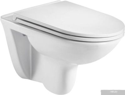 Унитаз WeltWasser Baarbach 004 GL-WT + Marberg 507 SE (белый глянец/хром)