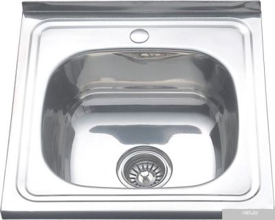 Кухонная мойка Melana MLN-5050 (полированная, глубина чаши 18 см., сталь 0.4 мм.)