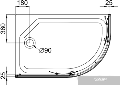 Triton Коралл А1 120x80 L (мозаика)