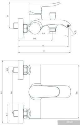 Deante Werbena BCW 010M