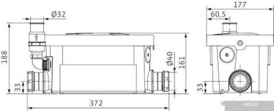 Насос Wilo HiDrainlift 3-24