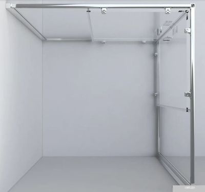 Vincea Garda VSS-1G8090CL (хром/прозрачное)