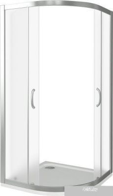 Душевой уголок Good Door Infinity R 80x80 (матовое/хром)