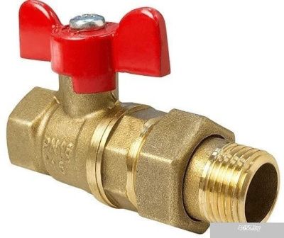 Valfex Шаровый кран Optima ВР/НР бабочка 3/4 с американкой