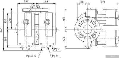 Насос Wilo Stratos-D 65/1-16