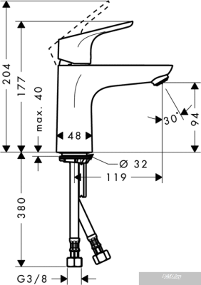 Смеситель Hansgrohe Focus 31513000