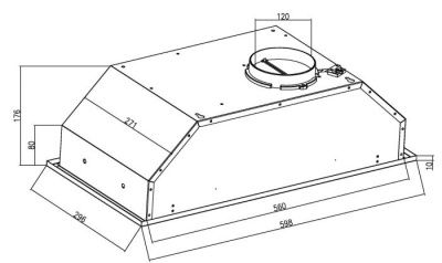 Кухонная вытяжка Schtoff TDM 60 (нержавеющая сталь)