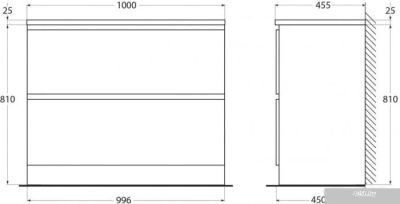 BelBagno Тумба под умывальник Albano-1000-2C-PIA-PS (cосна scania)